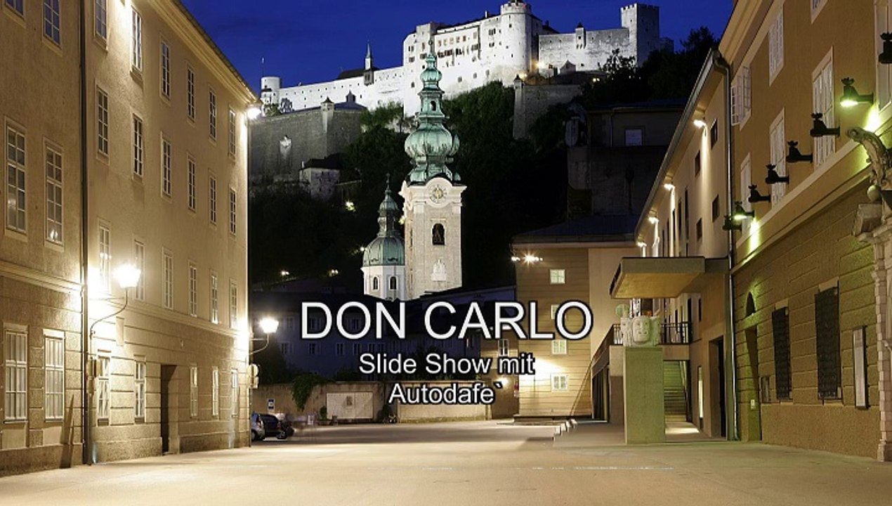 Salzburger Festspiele 2013 Don Carlo
