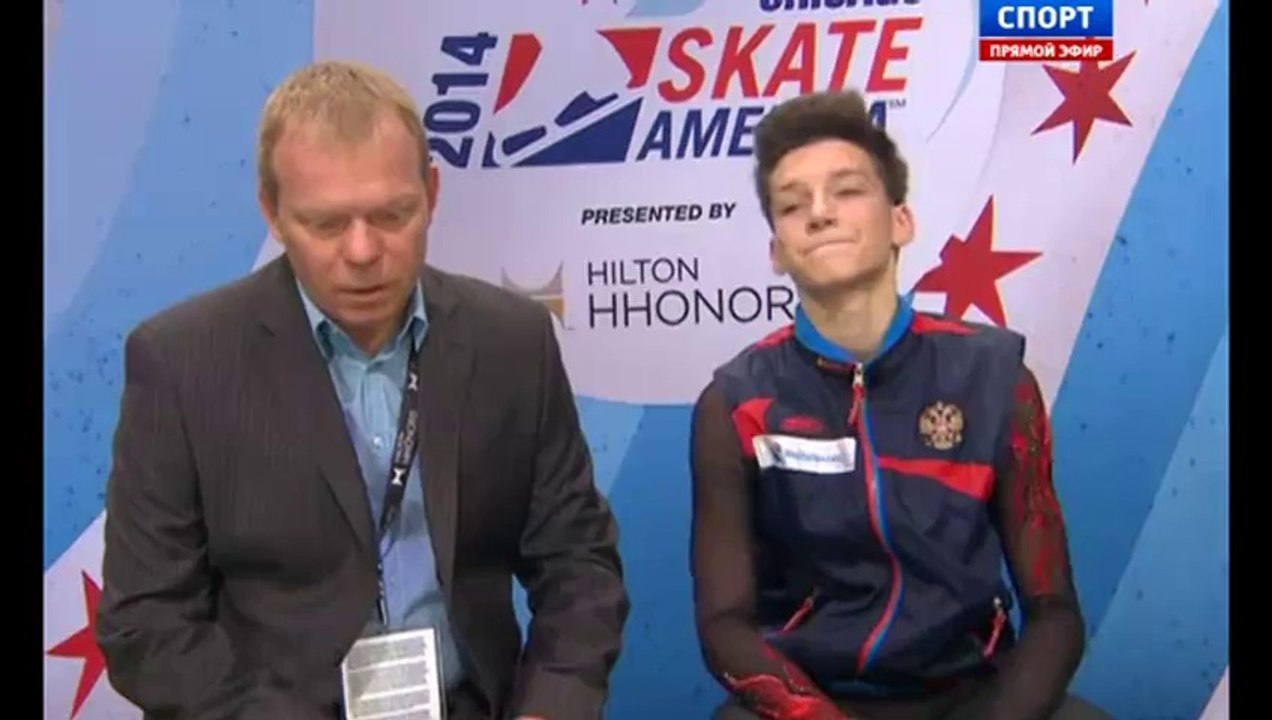 Skate America 2014 Adian PITKEEV FS