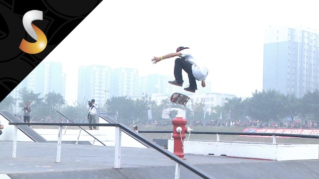 Julien Béchet - 1st Final Skate Pro- FISE World Chengdu-China 2014