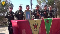Işid'e Karşı YPG'ye Katılımlar Sürüyor. 17 Kadın Savaşçı YPG Saflarında