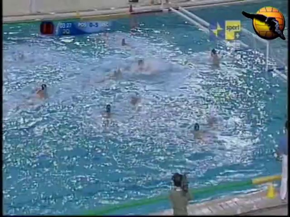 Alessandro Calcaterra 3 Goals in Center ... in 2'30 m. water polo