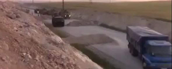 Turkey deployed hundreds of military forces into Syria