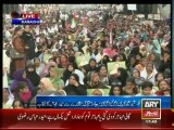 MQM Leaders address to the gathering in Karachi while observing Black Day