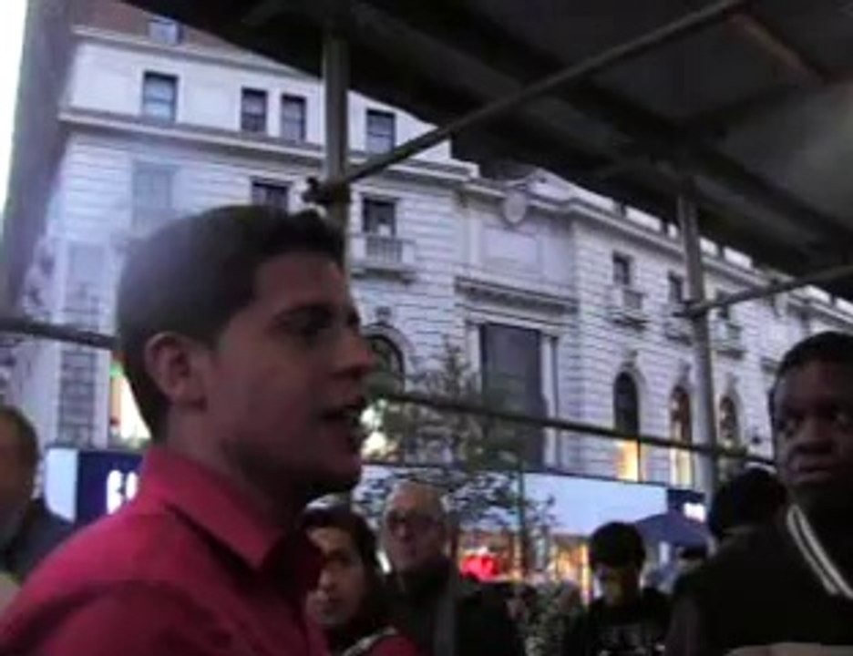 Pt3 Pink Shirt Wearing Homosexual Christian Said Jesus Came To Save All Nations.