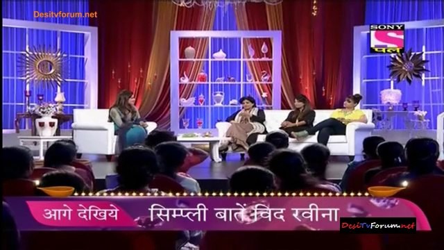 Simply Baatein With Raveena 26th October 2014 Video Watch Online pt2