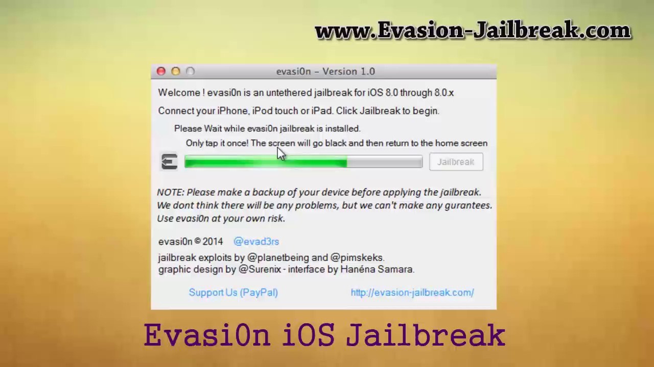 Apple IOS 8.1Jailbreak For ipod Touch (5th generation) Free Download