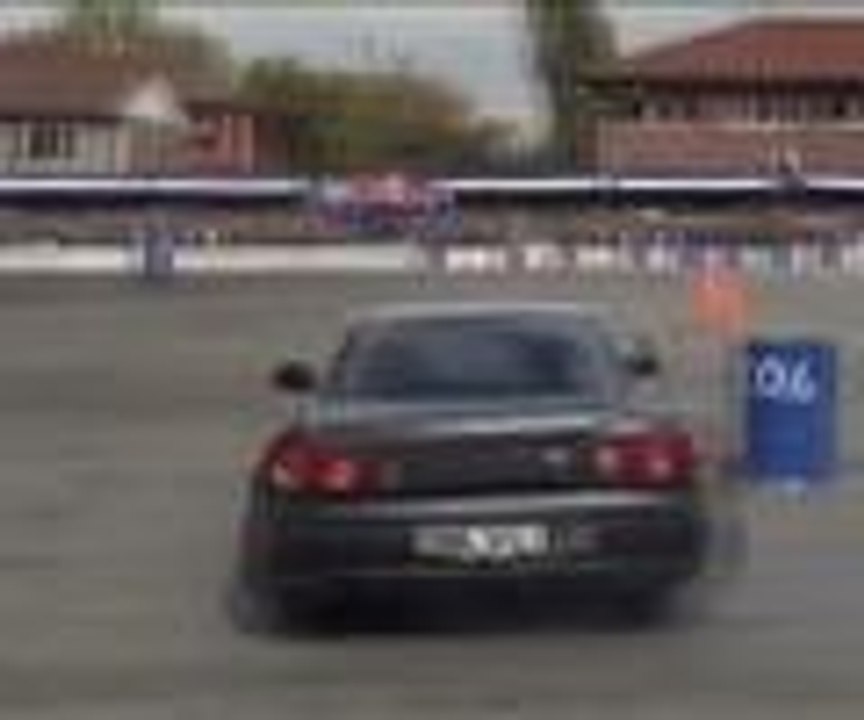 Ankara'da "drift yarışı''nda kaza