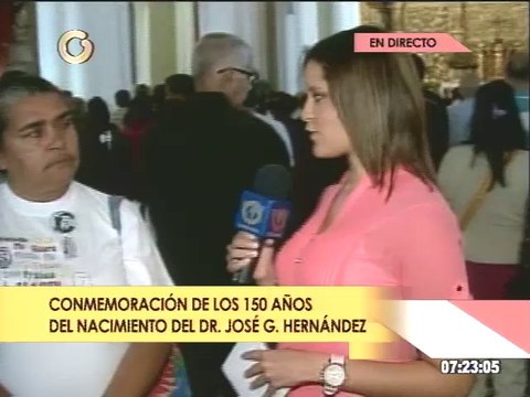 Fieles celebran 150 años del nacimiento de José Gregorio Hernández