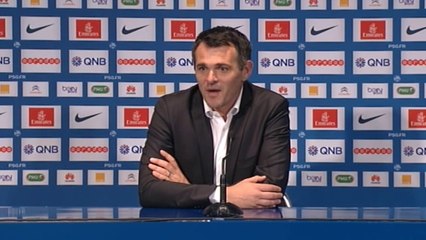 Conférence - Sagnol et Blanc au micro