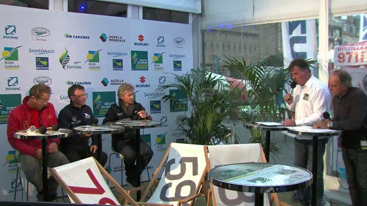 Journal du Rhum du 26/10 depuis St Malo (REPLAY)