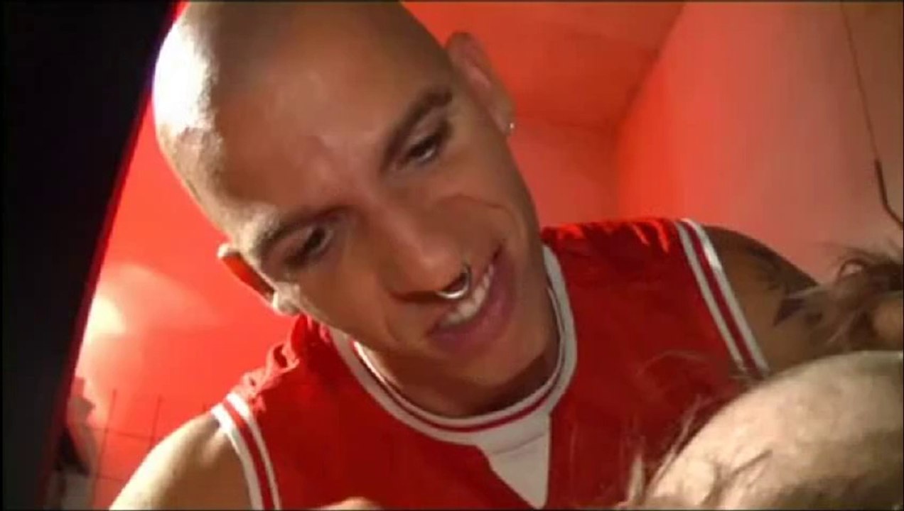 buzzed to the bone by the bald friend
