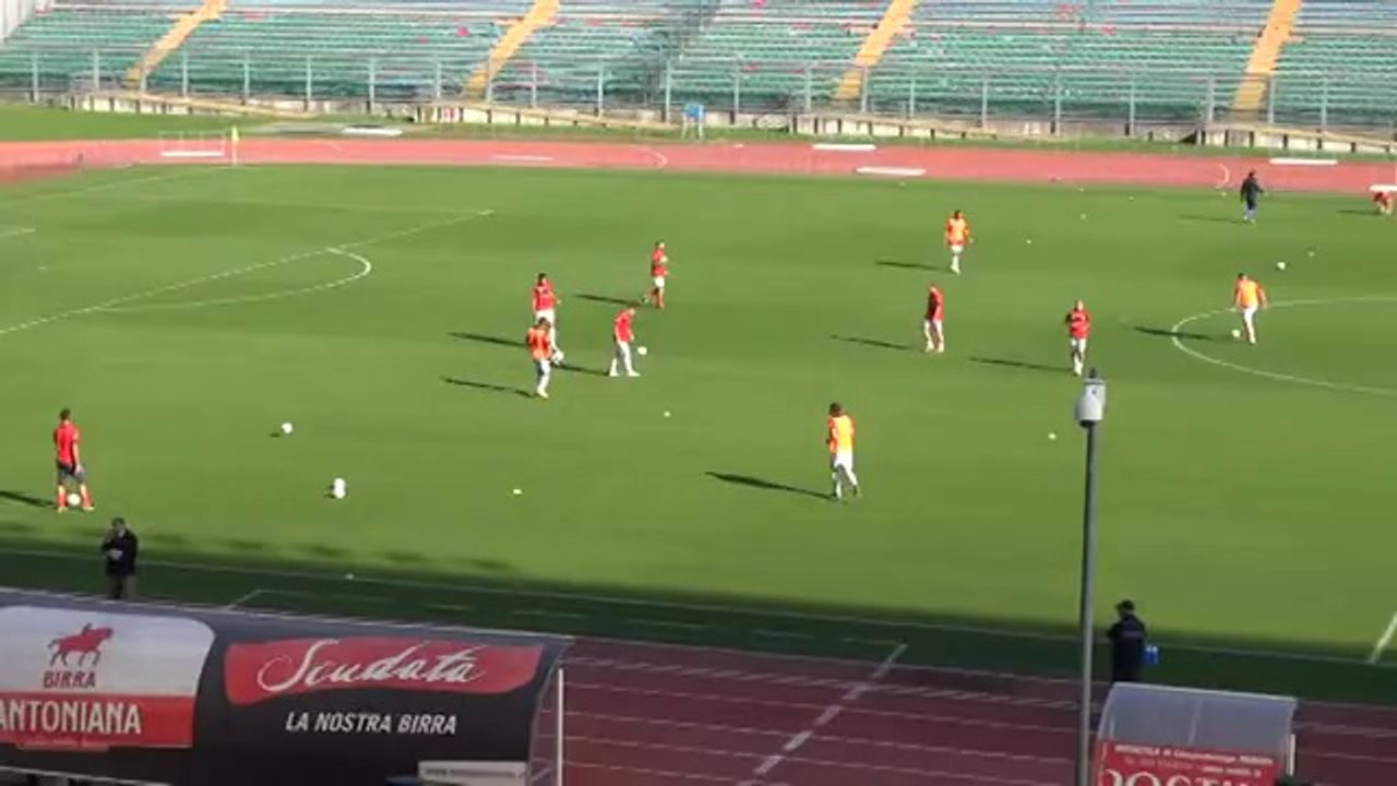 Icaro Sport. Atletico San Paolo Padova-Rimini, il riscaldamento