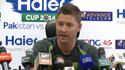 Clarke defends side, looking to second Test
