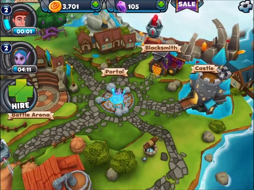 Epic Island : Didacticiel