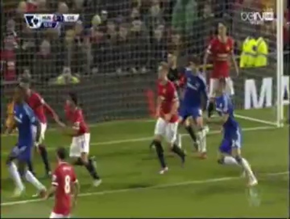 هدف دروقبا في المان يونايتد - مانشيستر يونايتد - تشلسي - 26-10-2014  - الدوري الانجليزي 2014