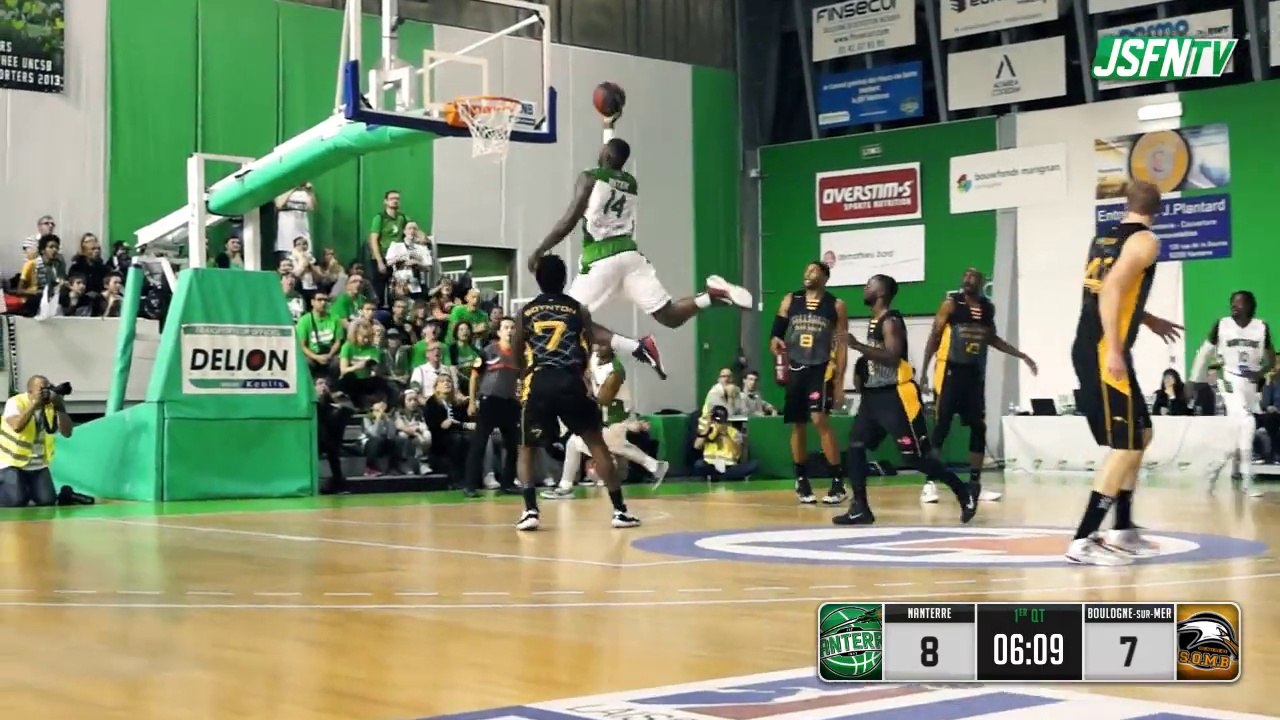 Résumé - JSF Nanterre vs Boulogne-sur-Mer (25-10-14) (Pro A - J5)