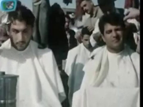 Iranian navy recruits get hand clippers haircuts