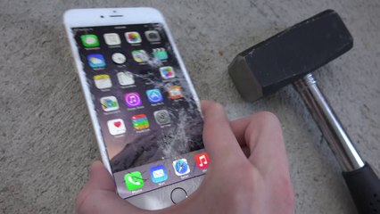 iPhone 6 Plus - Hammer Drop Test (4K)