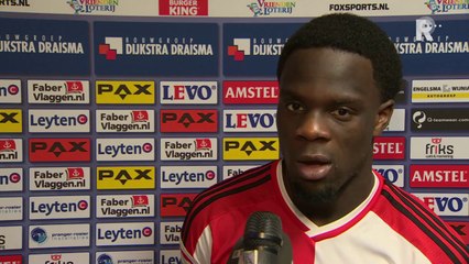 26-10-2014 Wisten dat het een zware wedstrijd ging worden