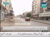 Sindh Slows Down As MQM's 'Black Day' Against Khursheed Shah Begins