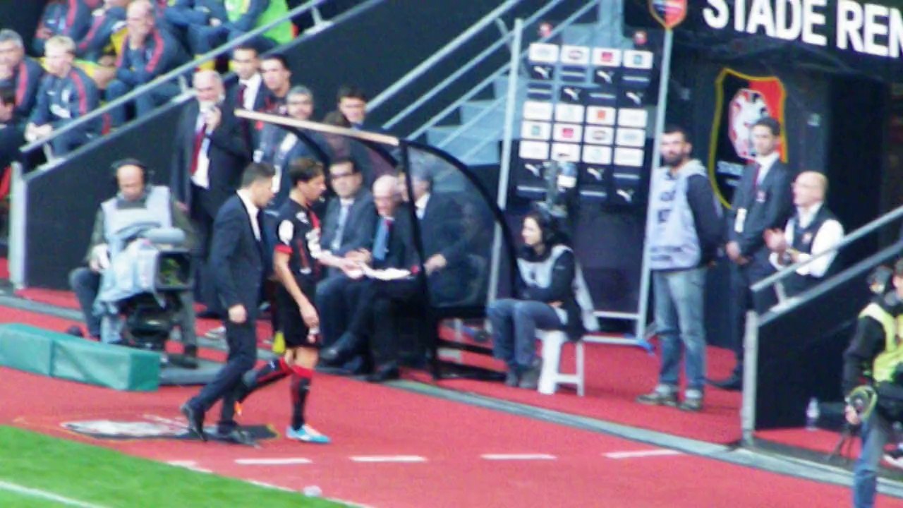 26/10/2014 : SRFC-LOSC : changement Pajot/Prcic (75')
