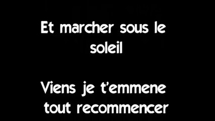 TAL - Marcher Au Soleil (Paroles / Lyrics)