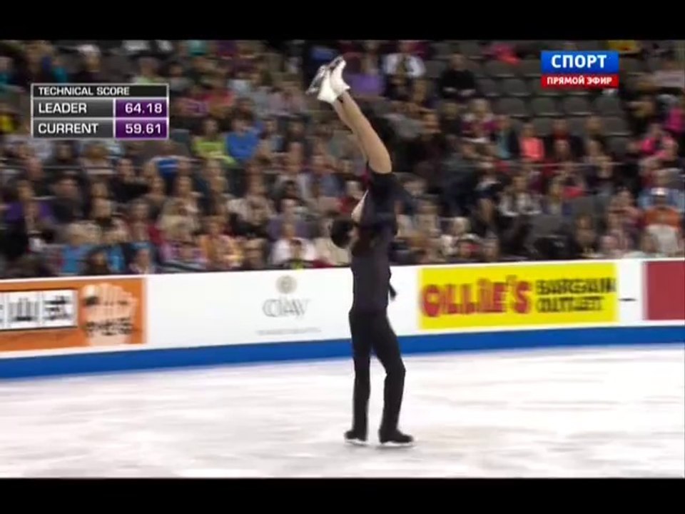 Skate America 2014 Yuko KAVAGUTI / Alexander SMIRNOV FS
