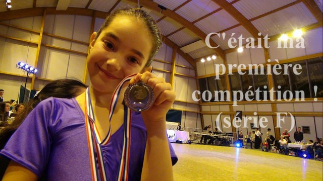Julie : Ma première compétition de danse sportive (Octobre 2014)