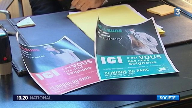 Saint-Etienne : La campagne publicitaire sexy d’une clinique crée la polémique