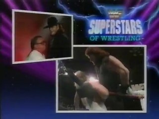 Undertaker vs Terry Davis 1990.12.29 Superstars