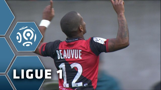 But Claudio BEAUVUE (8ème) / EA Guingamp - OGC Nice (2-7) - (EAG - OGCN) / 2014-15