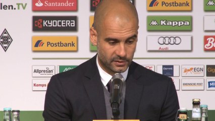 Guardiola, orgulloso de sus jugadores