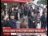 İşci Emeklisinden Aidat olarak kesilen 13 Milyon nerede