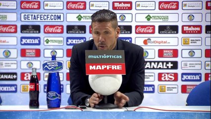 Simeone "Ganar tres partidos en una semana compensa 30 minutos malos"