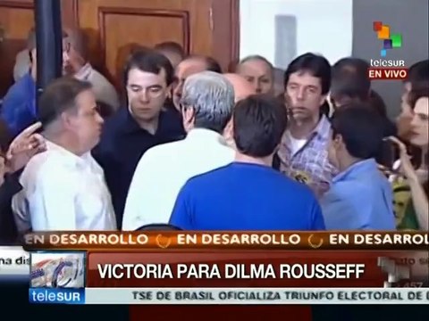 TSE declara reelecta a Dilma Rousseff, es matemáticamente irreversible