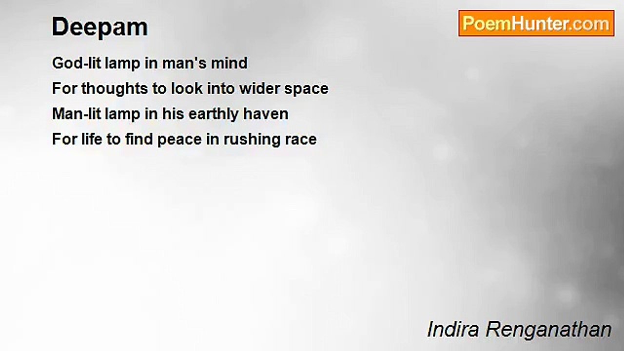 Indira Renganathan - Deepam