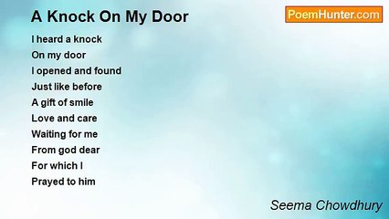Seema Chowdhury - A Knock On My Door