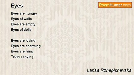 Larisa Rzhepishevska - Eyes