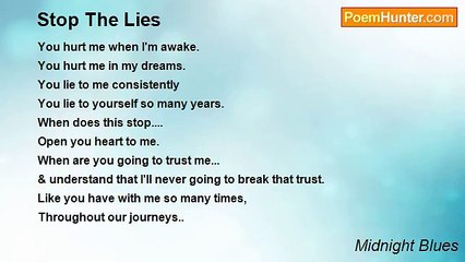 Midnight Blues - Stop The Lies