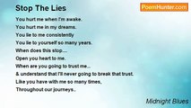 Midnight Blues - Stop The Lies
