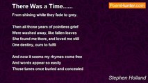 Stephen Holland - There Was a Time......