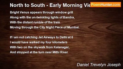 Daniel Trevelyn Joseph - North to South - Early Morning View