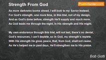 Bob Gotti - Strength From God