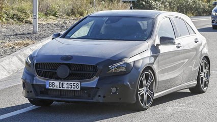 Mercedes-Benz A-Class Facelift Spied For The First Time