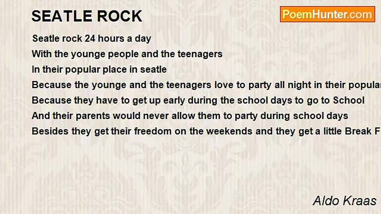 Aldo Kraas - SEATLE ROCK