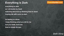 Beth Ahna - Everything is Dark