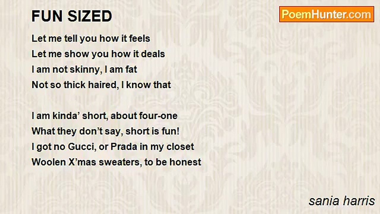 sania harris - FUN SIZED