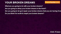 Aldo Kraas - YOUR BROKEN DREAMS