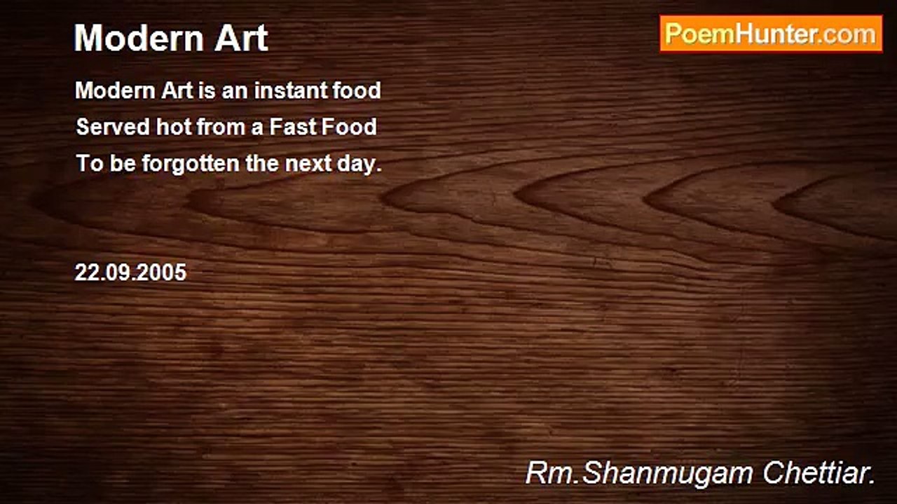 Rm.Shanmugam Chettiar. - Modern Art