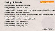 nicole ketterer - Daddy oh Daddy